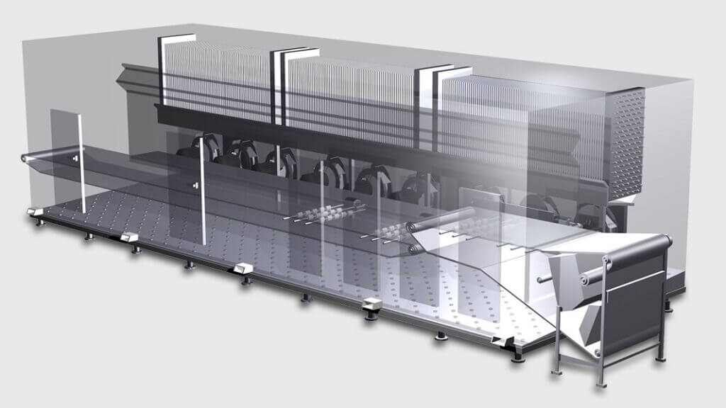 Fluidized-Bed Tunnel Freezer